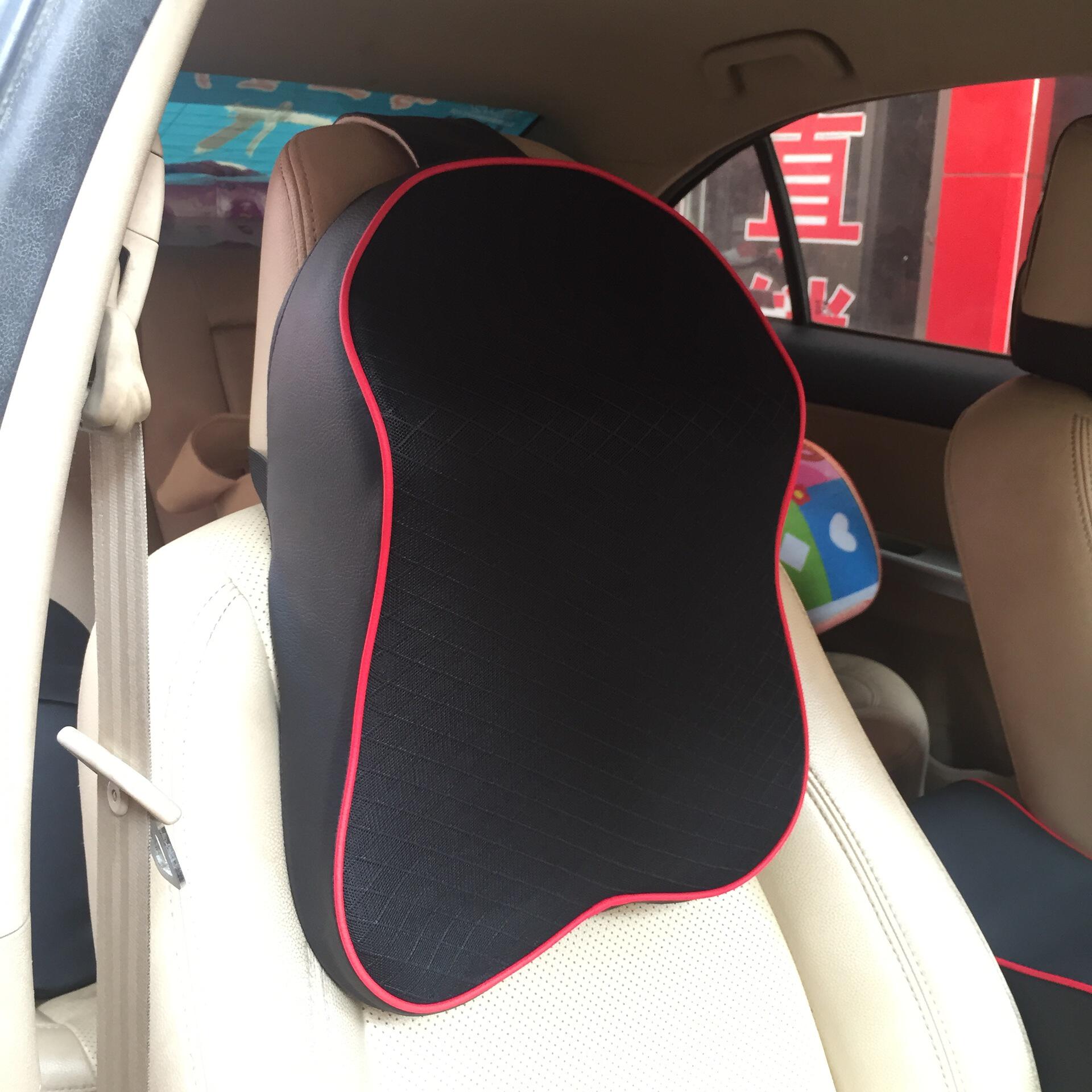 汽车枕部按摩枕 通用型汽车头枕颈枕 舒适靠枕汽车用品