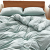 天竺棉针织四件套无印风裸睡纯色被套简约 纯棉单品被罩一件代发|ru 天竺棉针织四件套无印风裸睡纯色被套简约 纯棉单品被罩一件代发|ru