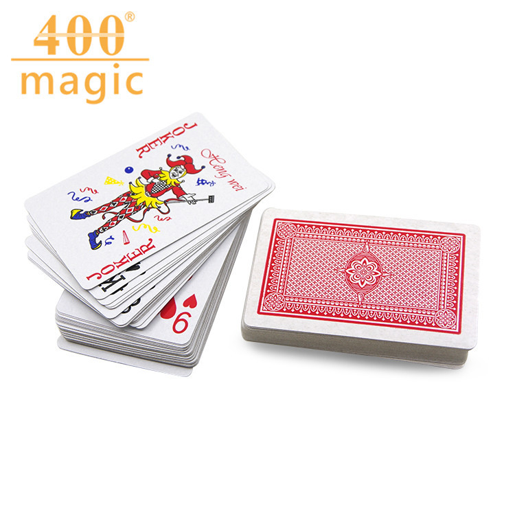 555扑克 三五35扑克 (红蓝随机)魔术扑克 魔术道具厂家直销批发