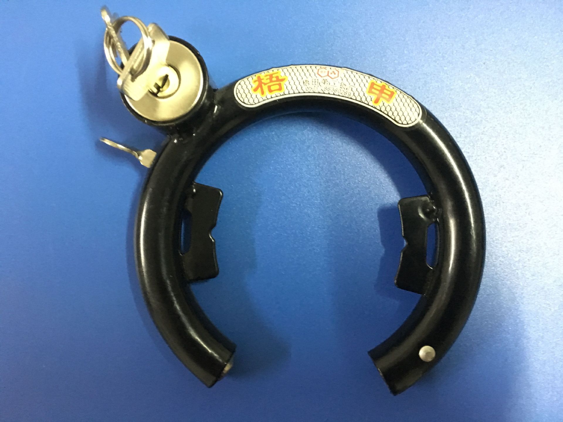 28型自弹大钢管锁钢管锁圈锁单车圈圈锁通用自行车锁品质保证