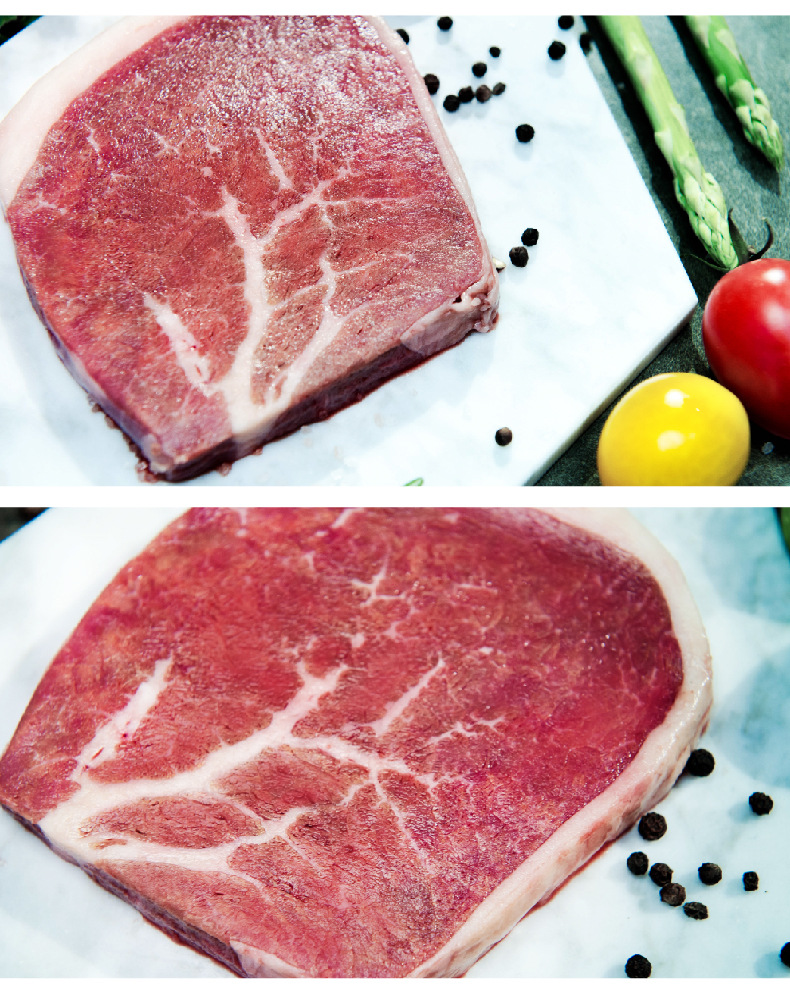 爱伊思澳洲进口和牛牛排 原味雪花牛排牛肉 雪花花纹 同城闪送