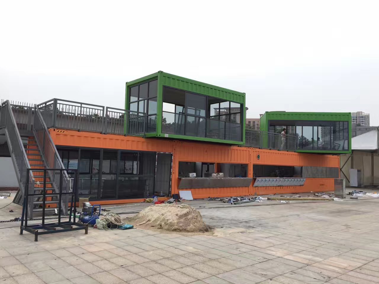 异空间-集装箱餐厅-活动房-咖啡箱移动房屋厂家定制