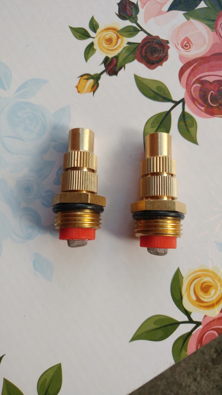 4分全铜可调高雾化喷头大棚灌溉温室园艺喷雾头喷嘴