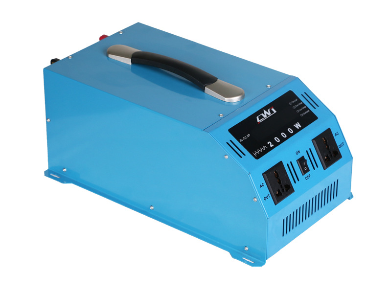 3000w纯正弦波逆变器太阳能48v60v72v转220v车载家用逆变器