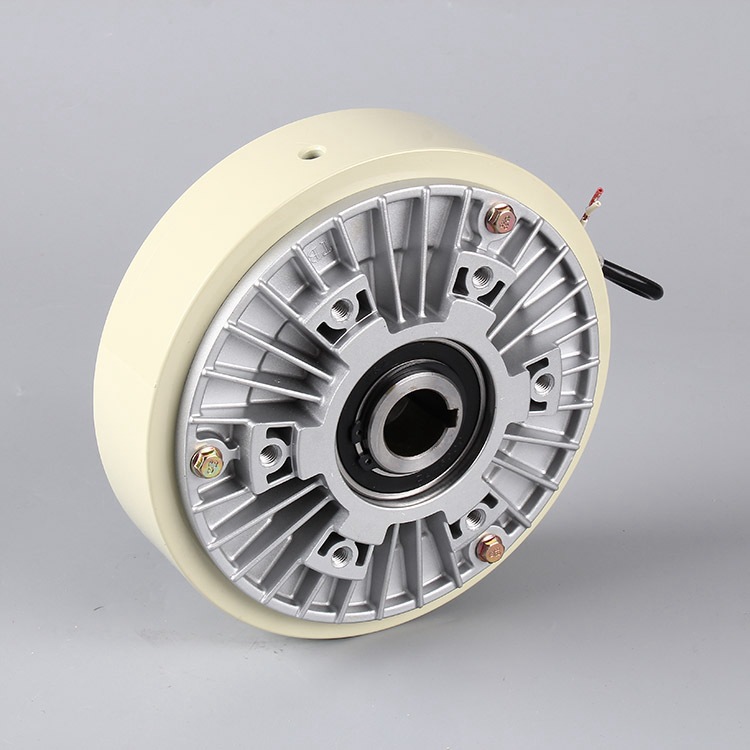 空心轴制动器0.6-40kg磁粉离合24V张力控制器气胀轴电磁粉末刹车