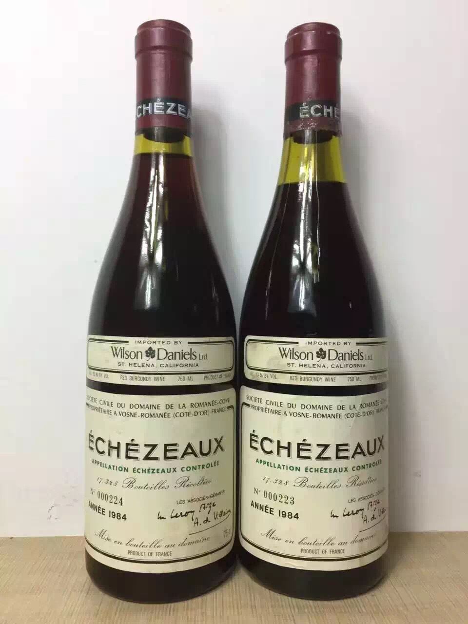 1984年drc红酒勃艮第罗曼尼康帝园依瑟索echezeaux红葡萄酒