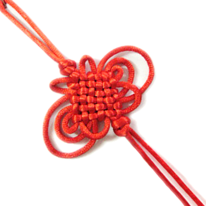 5号中国结挂件批发 挂历专用 喜庆吉祥结 节日年货家居挂饰