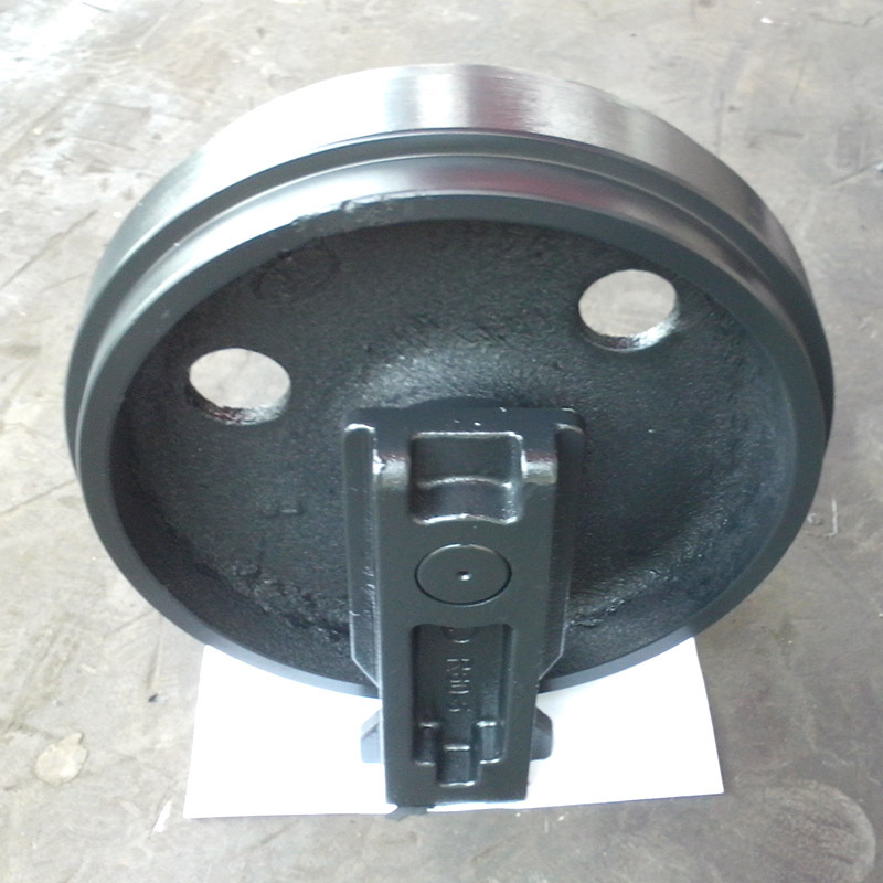 现代挖掘机r60-5引导轮 原装品质 挖机底盘配件 四轮一带行走件