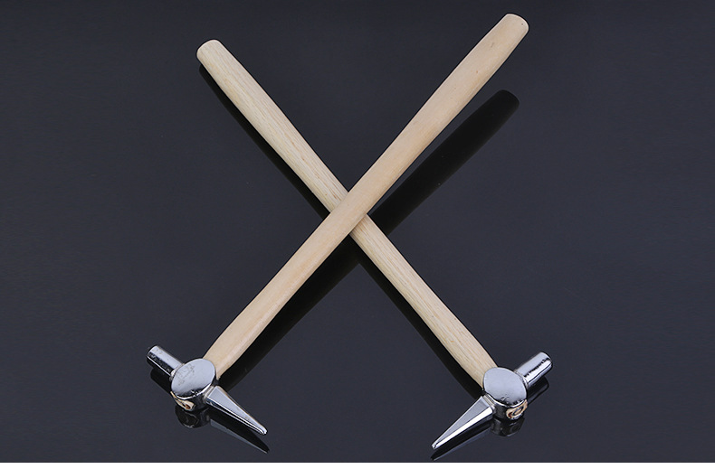 临沂五金工具铁锤子 铁道检测锤 木柄铁路检查锤 铁轨敲击检点锤