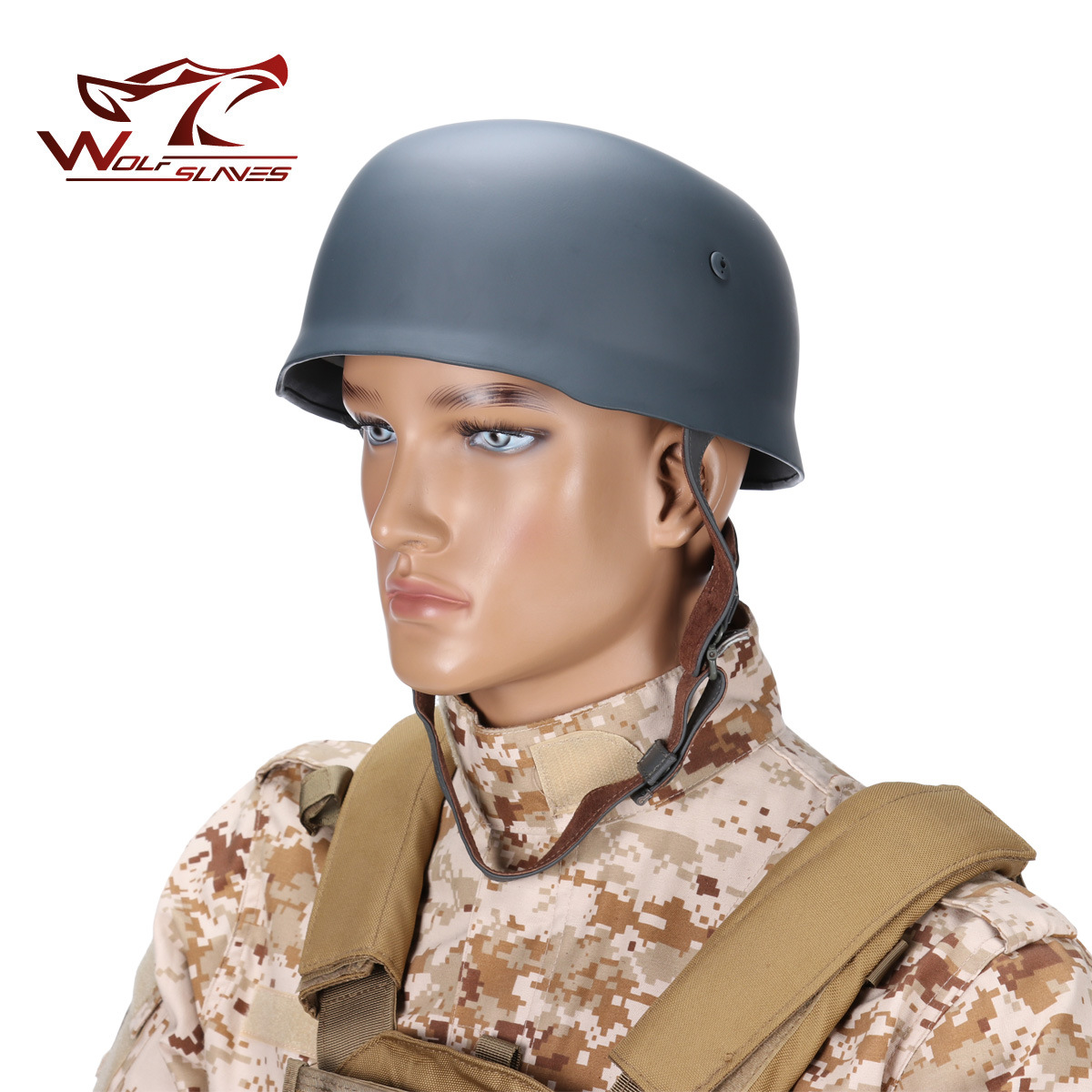 二战德军m38钢盔 m38钢盔  盔贴 摩托车头盔 骑行头盔 野战头盔