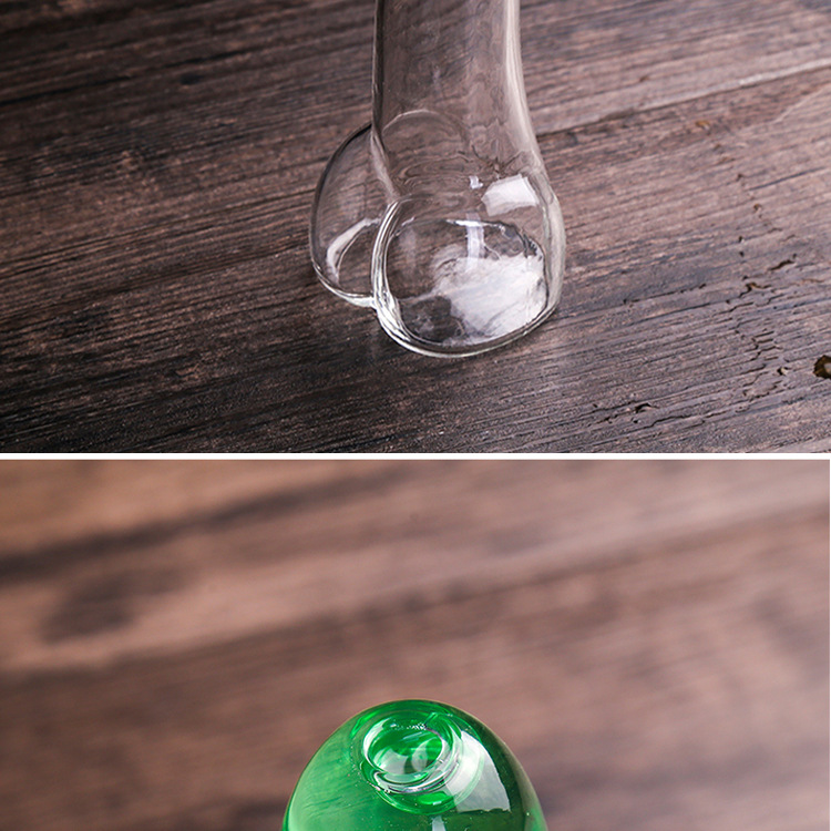 创意水晶玻璃阴茎玻璃杯 酒吧高硼硅环保阴茎个性夜店适用