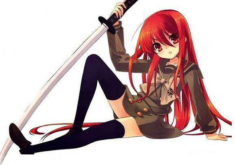 灼眼的夏娜刀红莲贽殿遮那动漫cos道具木质武器礼物未开刃