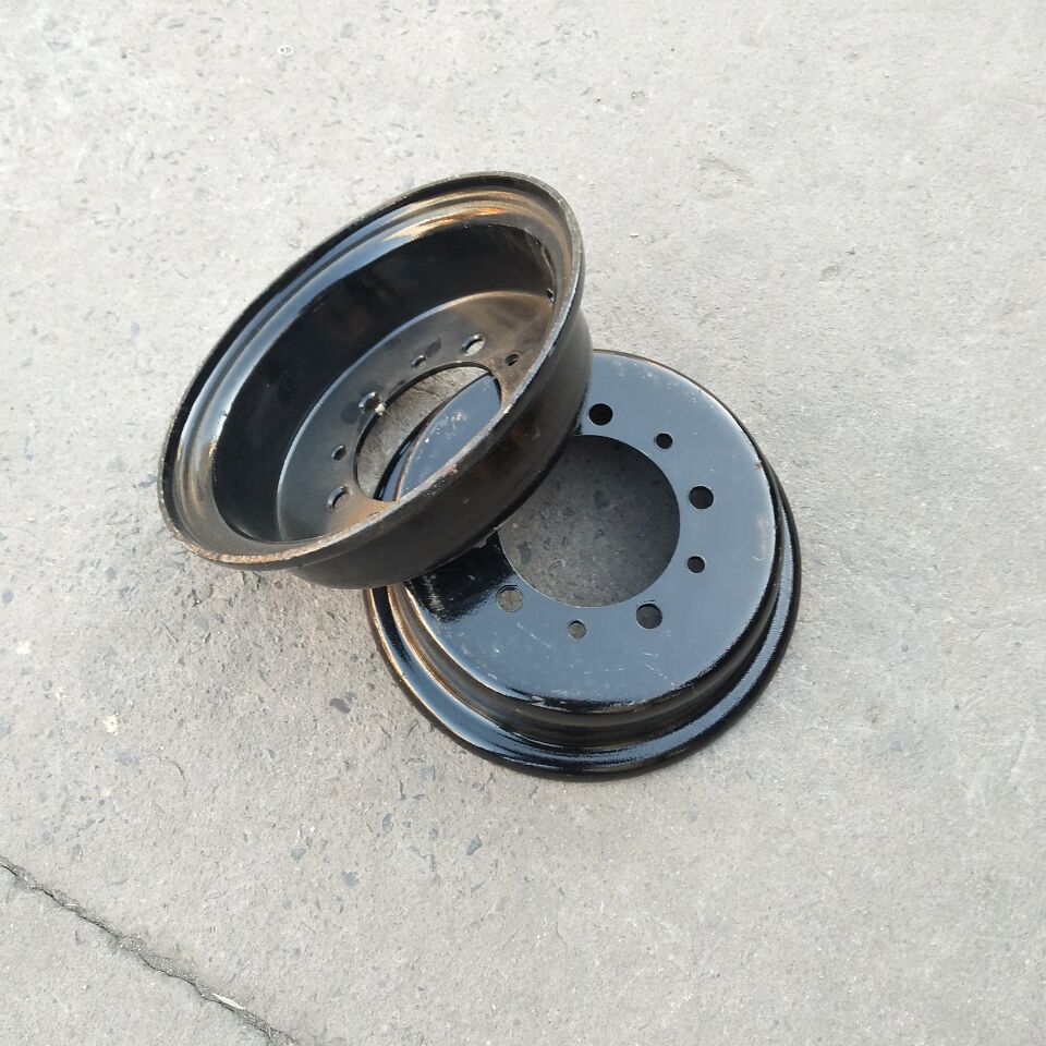 厂家直销叉车钢圈三吨叉车后轮5.00f-10适配轮胎650-10