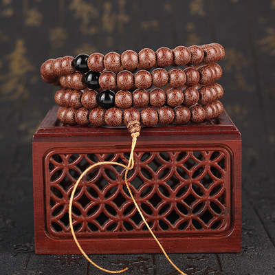 檀木手链_颗雷音木菩提木佛珠 龙鳞纹菩提美国椴木手链 - 阿里巴巴