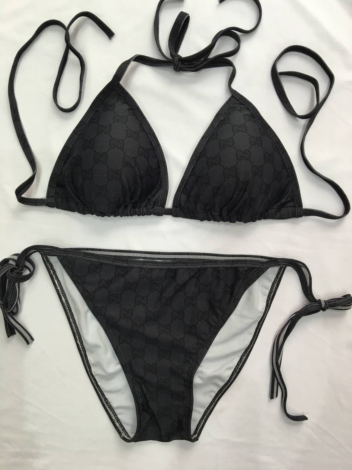 欧美外贸超性感比基尼 亚马逊爆款三点一式分体泳衣泳装