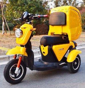 电动车电瓶车外卖配送三轮物流送餐牛奶美团饿了么新款保温功夫龙