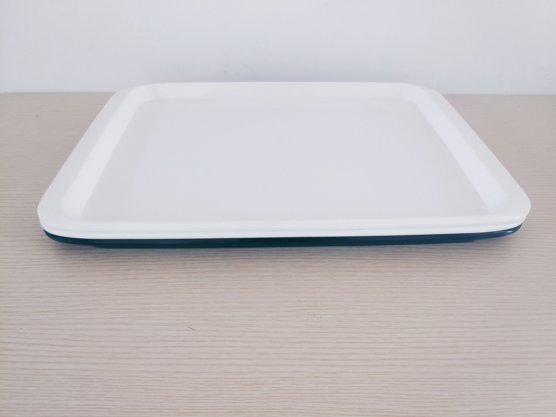 a5密胺仿瓷餐具长方形托盘学校食堂快餐托盘酒店客房传菜面包盘