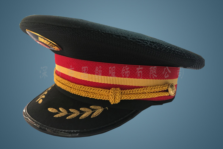 夏季网眼铁路大盖帽高铁铁路大檐帽绣花大沿帽铁路帽来图定制