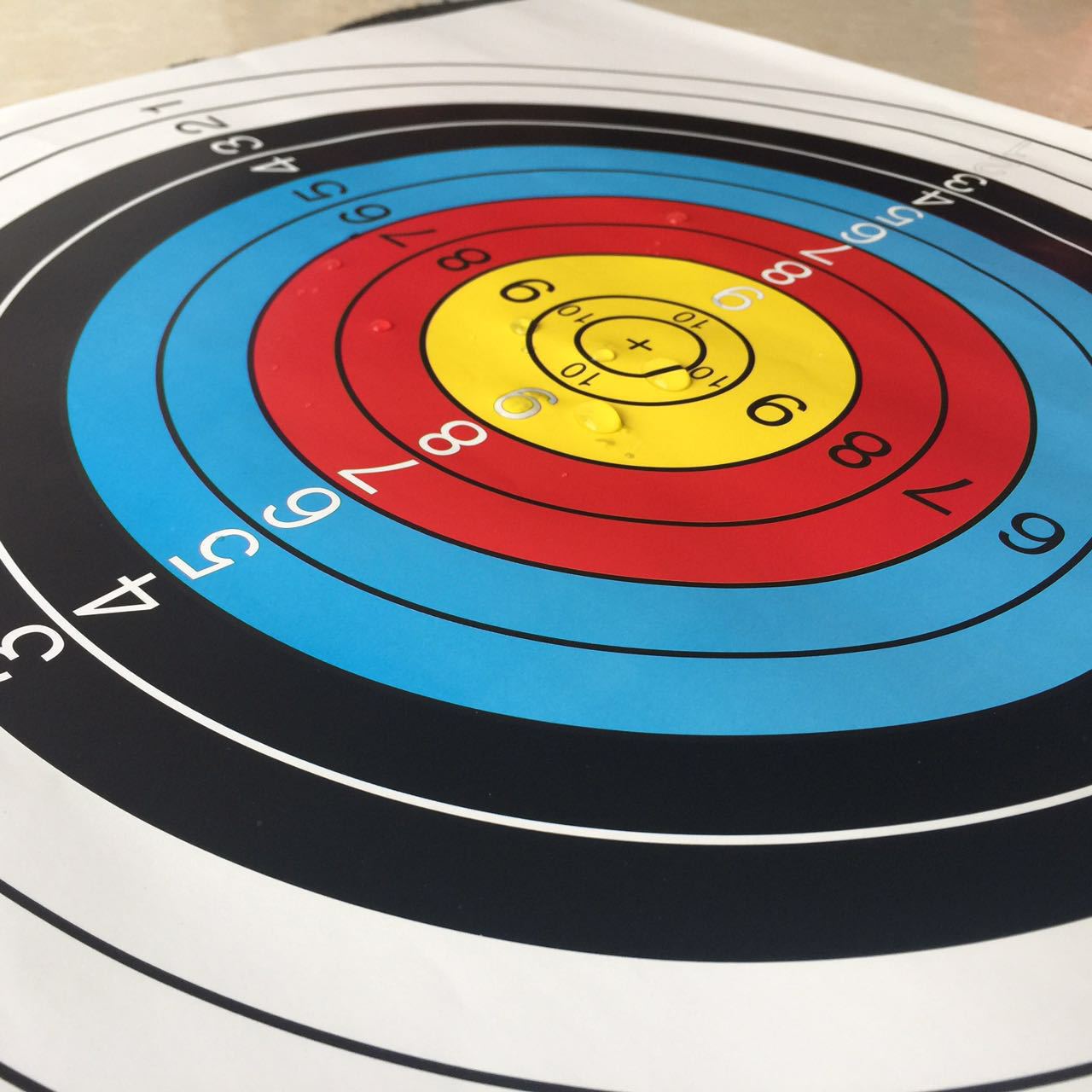 厂家直销射击枪靶 40 60cm练习射击靶纸 射击靶练习靶纸 射箭器材