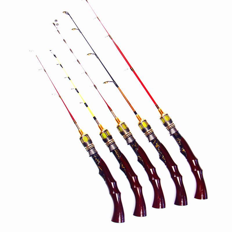 厂家直销高档冰钓竿冬钓杆冰上钓鱼竿软稍超短插接竿稍定层筏竿
