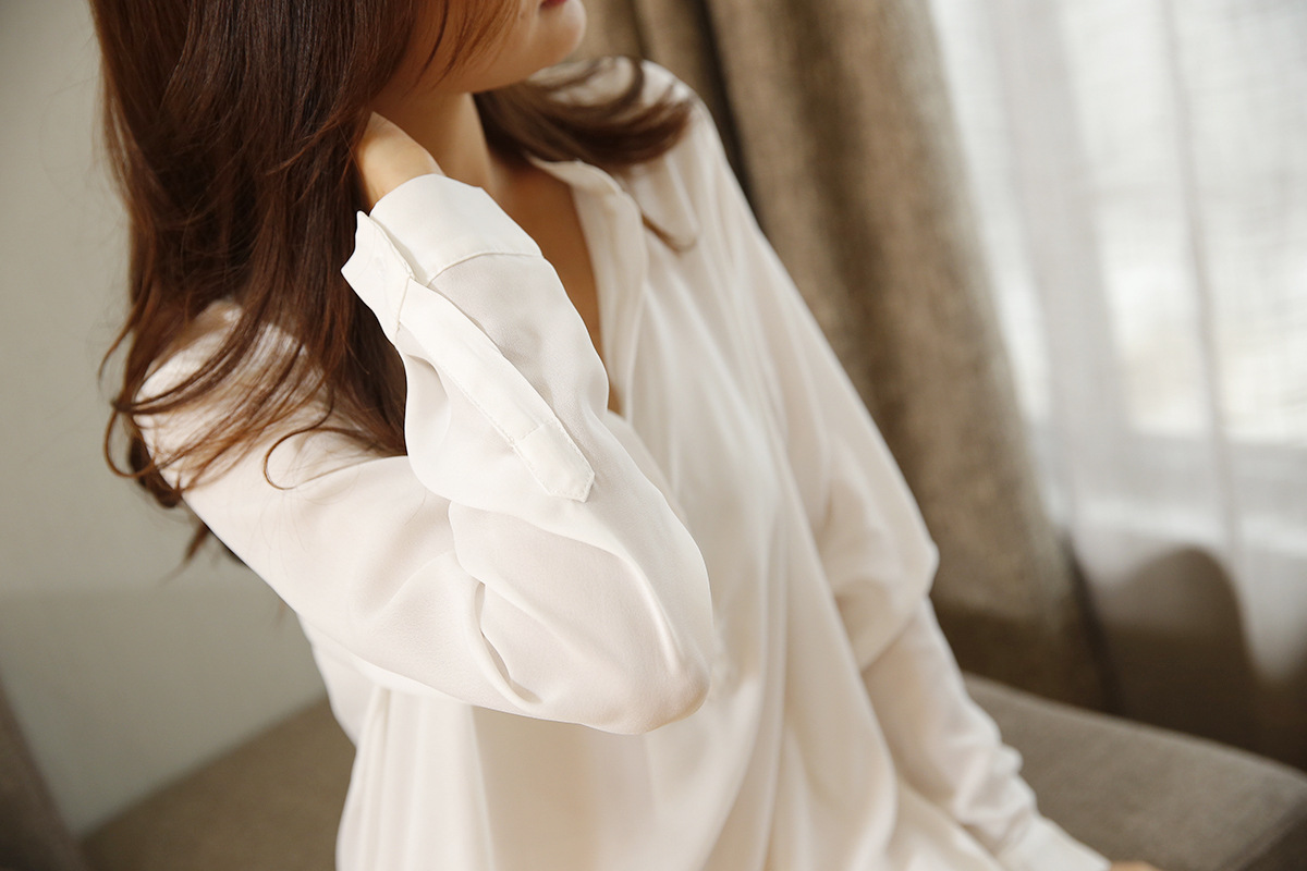 性感睡衣女雪纺诱惑情趣内衣白色长袖衬衫睡裙春夏季新款特价