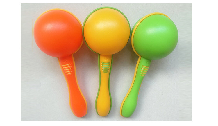 小号塑料沙锤奥尔夫 儿童打击乐器批发 幼儿园金宝贝发声乐器沙锤