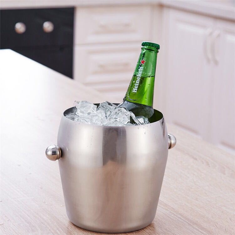 不锈钢冰桶_不锈钢冰桶批发 锤纹冰块桶 可乐冰镇桶 饮品 厂家直销