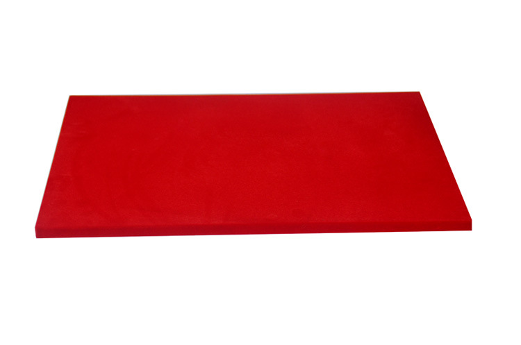 新款高档不锈钢框底板橱窗柜台陈列背景增高板红绒层板