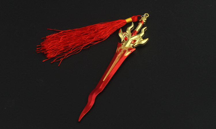 礼品武器武器模型李白青莲剑仙兵器 李白千年之狐挂饰模型