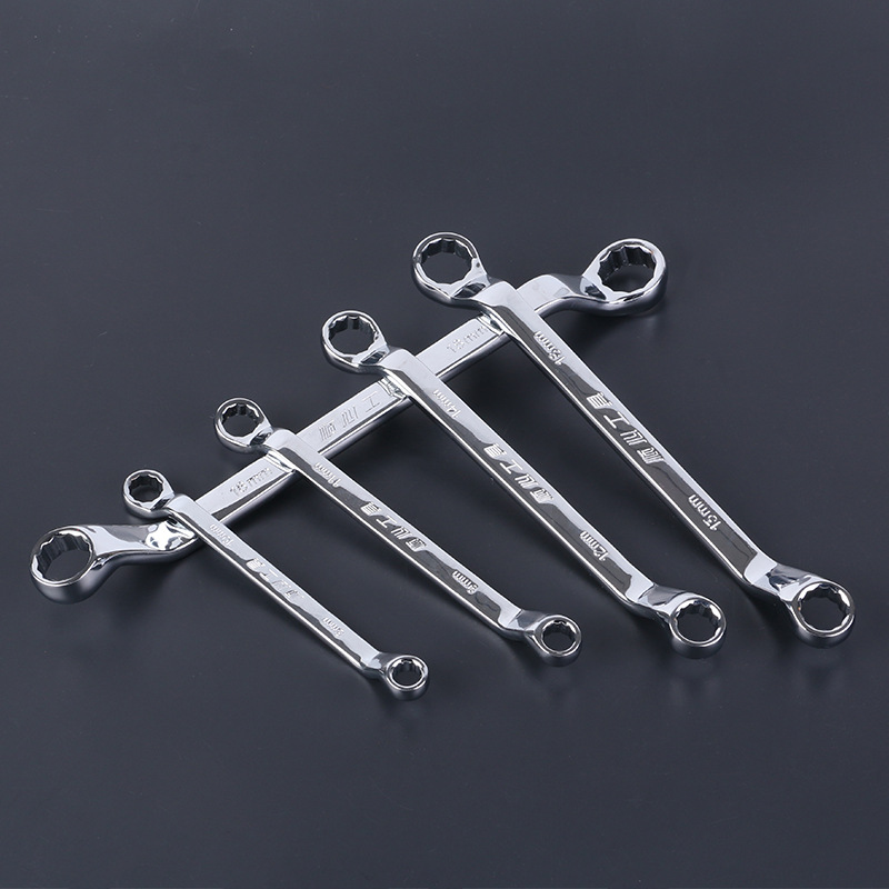 镜面梅花扳手 铬钒钢眼镜扳手 双头梅花汽修机修手动板子6-60
