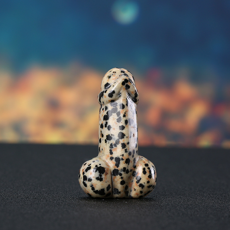 宝石工艺品 2寸天然石升职器 加薪神器 男性石头jb 小阳具