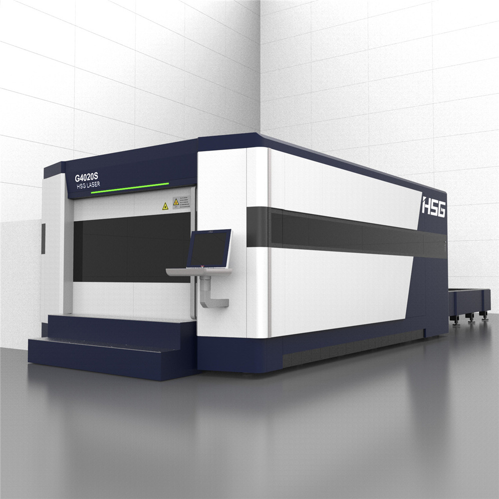 大功率激光切割机厂家 宏山8000w光纤激光切割机 不锈钢铁板加工