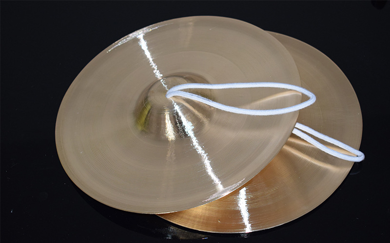 纯铜腰鼓镲锣鼓铜钹镲锣大小京镲水镲乐队军鑔成人小钹铜铙钹