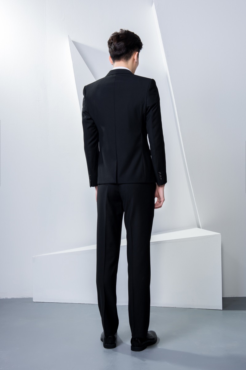 定做绣logo职业西服套装男女中介保险公司酒店西装商务白领面试装