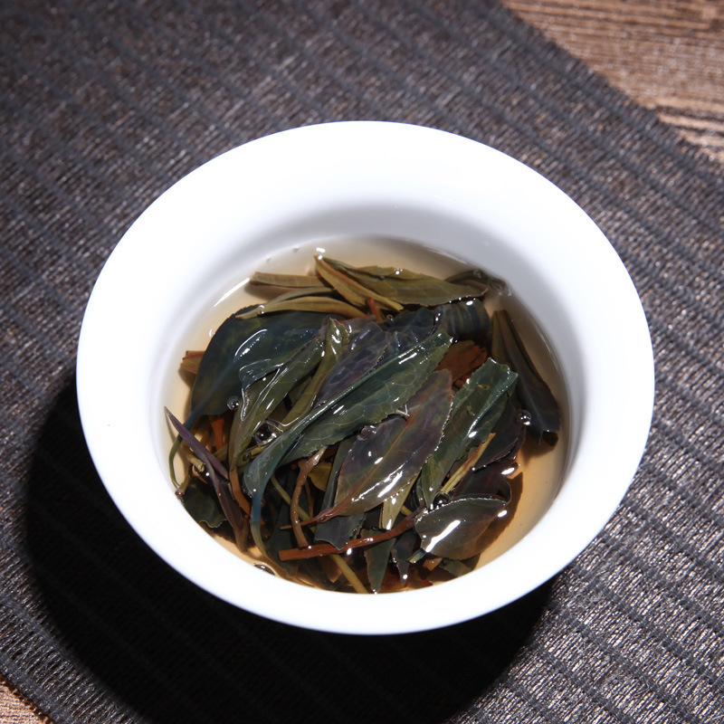 云南普洱茶 吉顺号 紫鹃 357g 普洱生茶饼茶 紫茶稀有老树茶叶