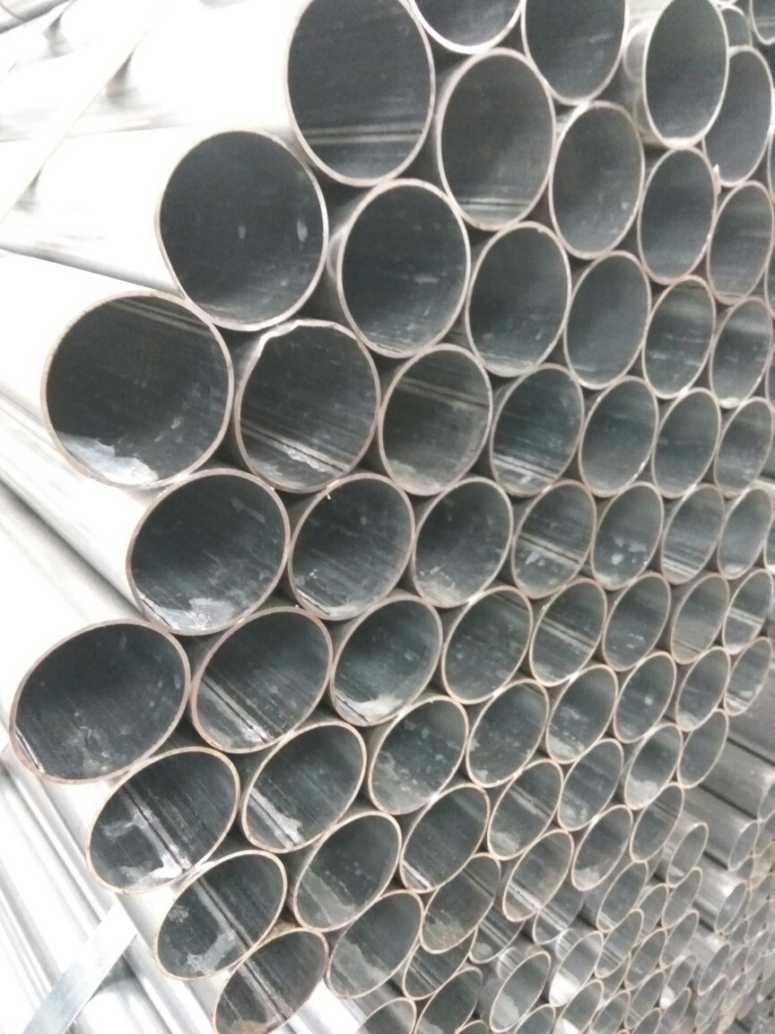 镀锌圆管 建筑脚手架管 架子管 1.5寸圆管