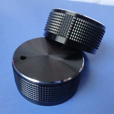 电位器旋钮铝合金旋钮高档开关帽直径40高度19内孔径6音量钮批发