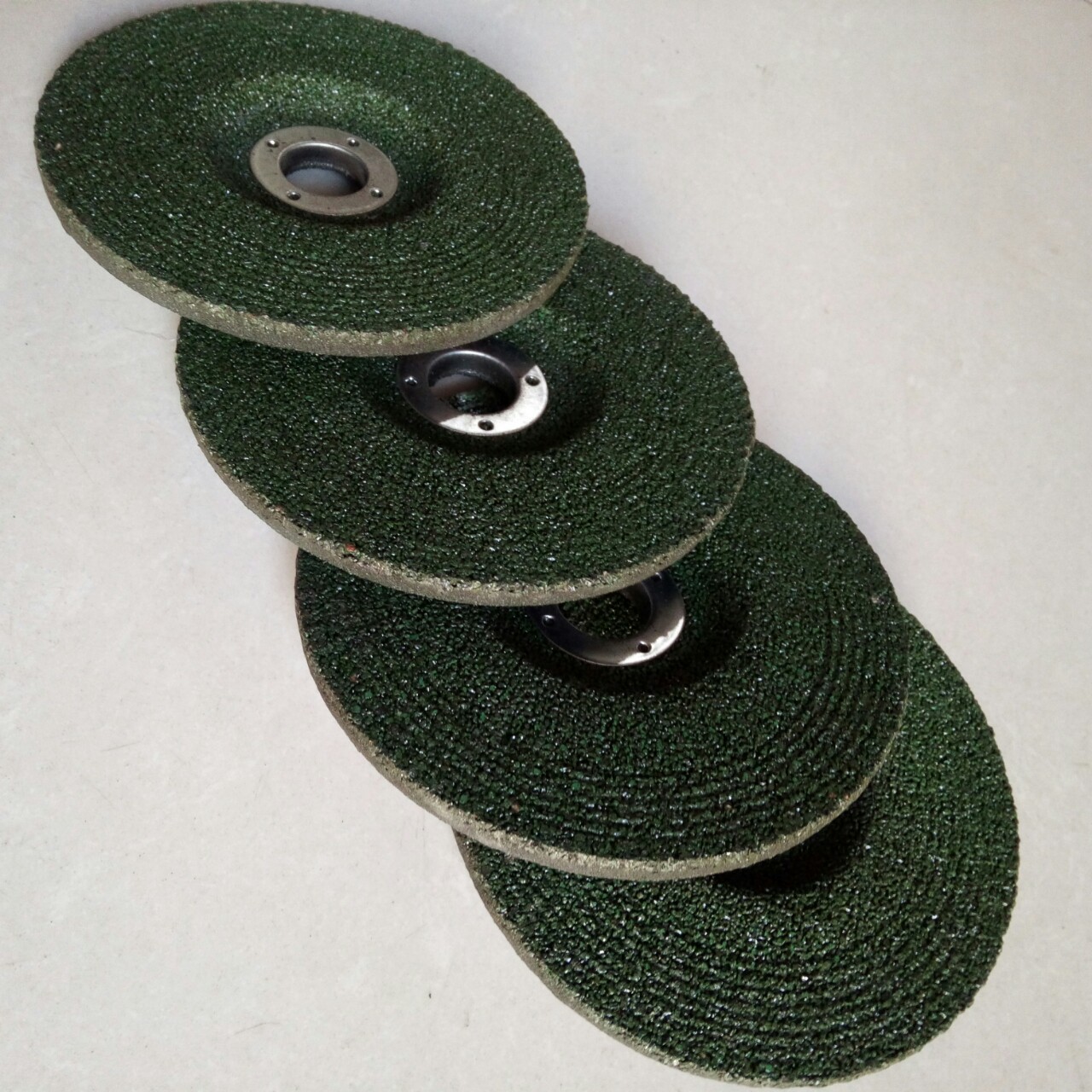 批发100*6*16绿色磨光片角磨光机切割砂轮打磨片