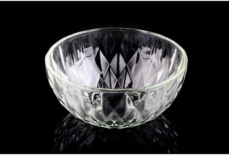 热销钻石碗六件套水晶玻璃碗四件套礼盒装活动促销礼品 厂家批发