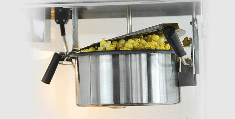 屋顶爆米花机全自动球形爆谷机小型爆米花机