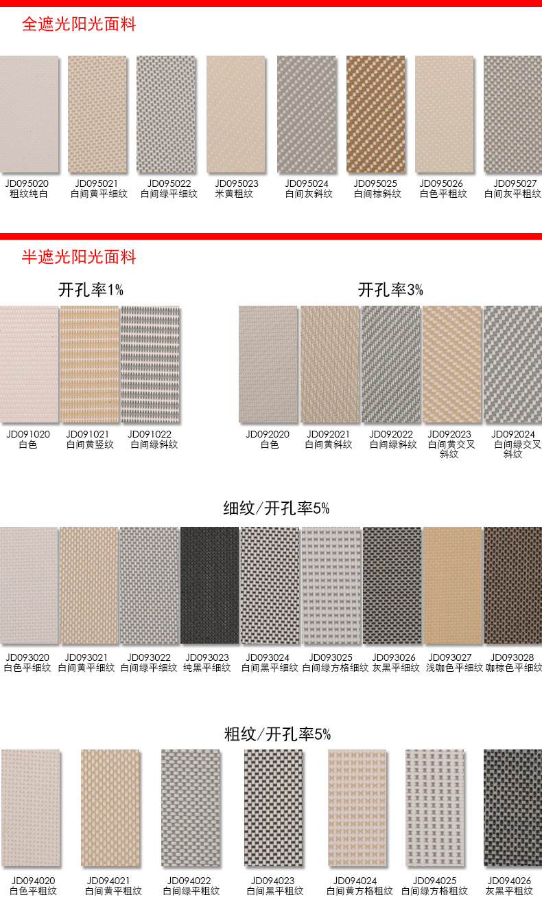 厂家批发定制遮阳卷帘阳光面料办公窗帘遮光透景阻燃防水工程卷帘