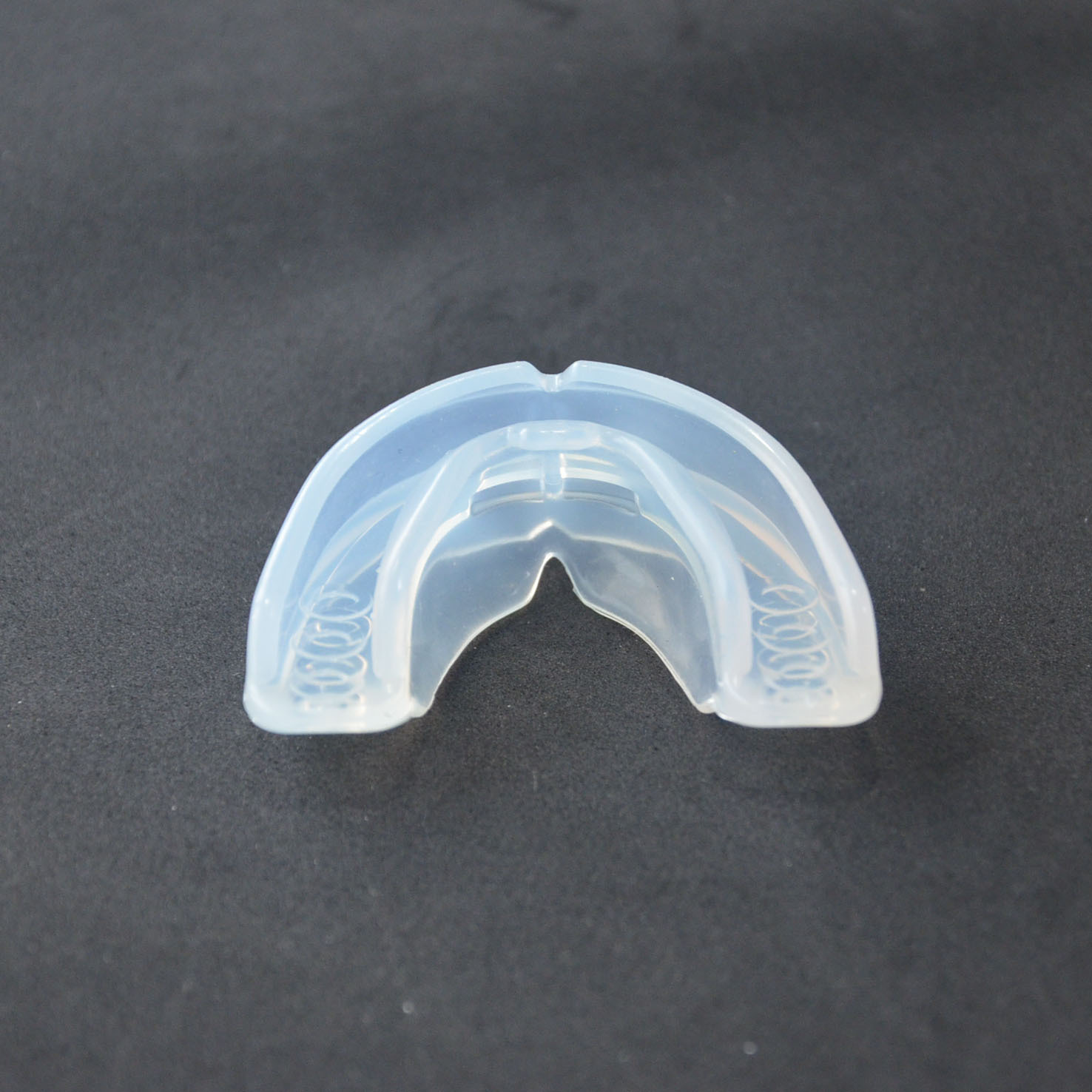 高透高弹力硅胶双齿运动牙套 夜间防磨牙硅胶牙套 硅胶牙套