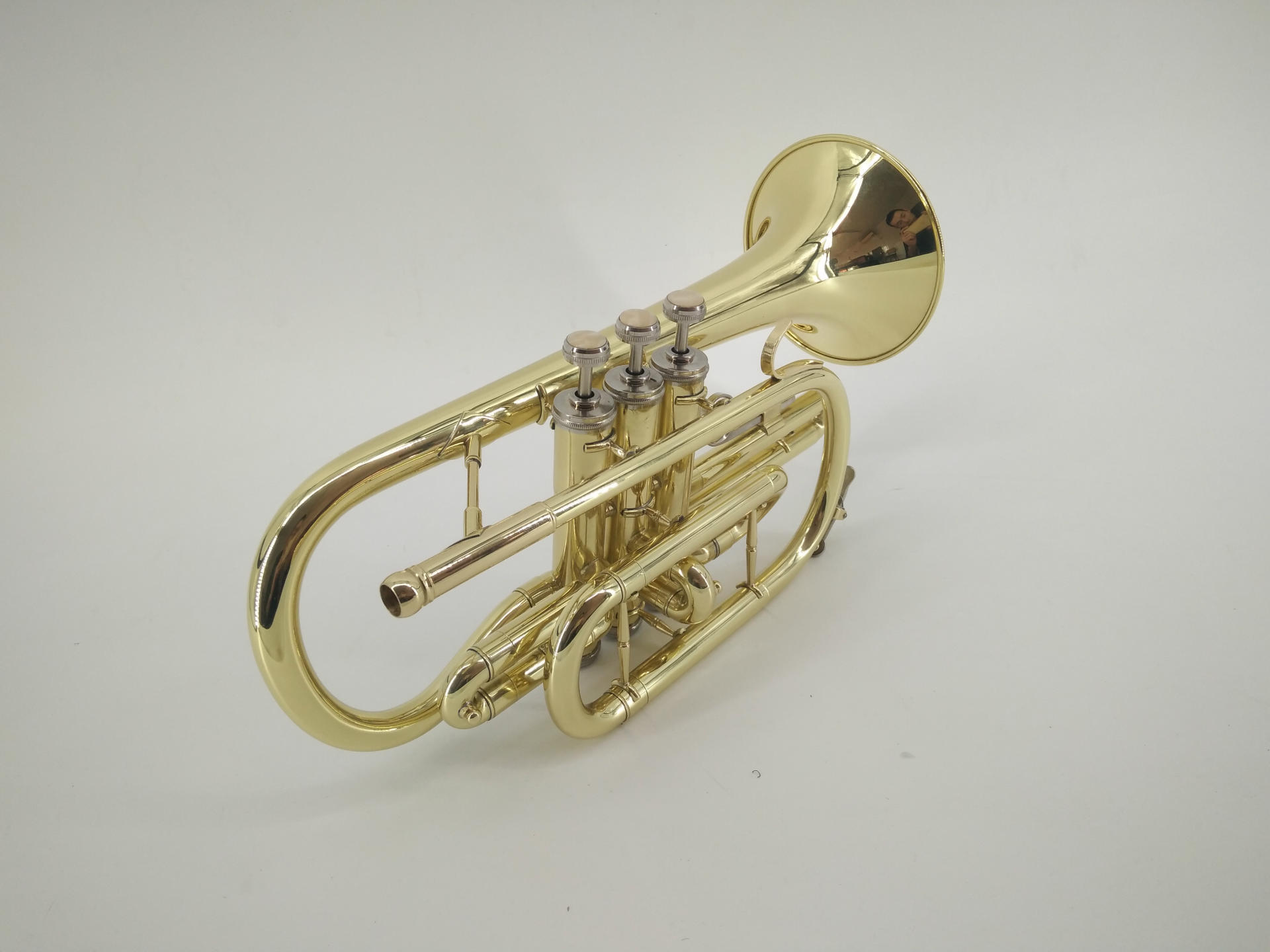 jm降b调短号 小号乐器 双色短号 三音短号 初学乐队