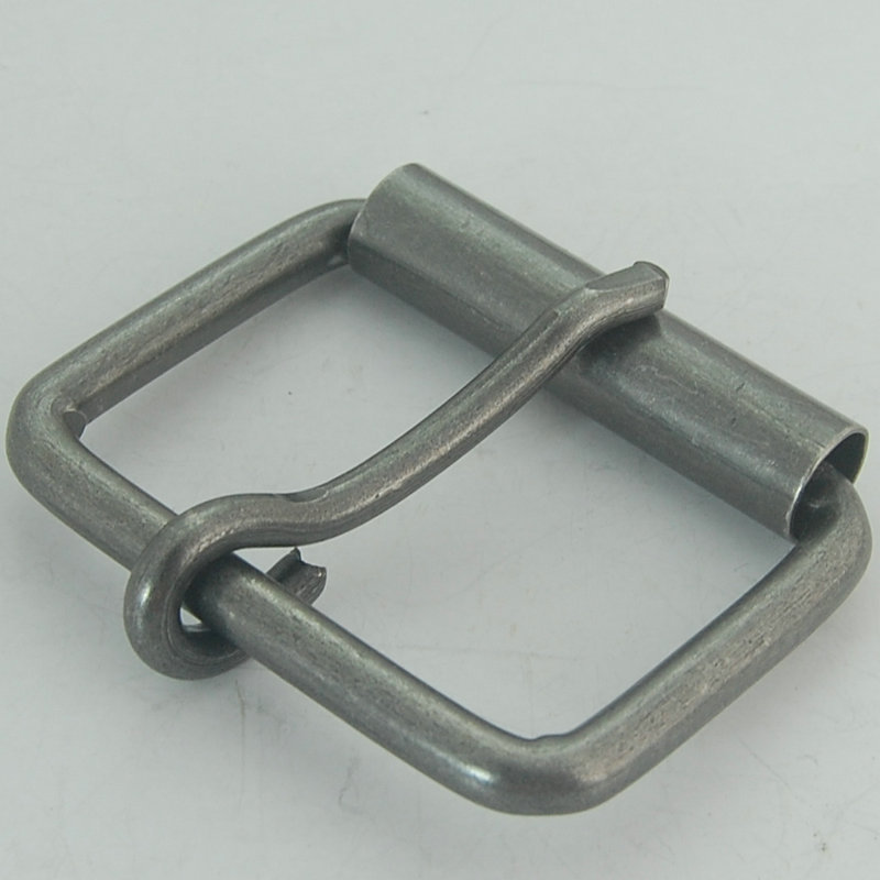 供应铁丝扣 服饰箱包五金配件 d型半圆铁丝扣 金属配件批发