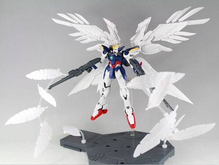 模型改件 rg/mg 天使零式飞翼高达专用 炽天使之羽/扩张特效羽毛
