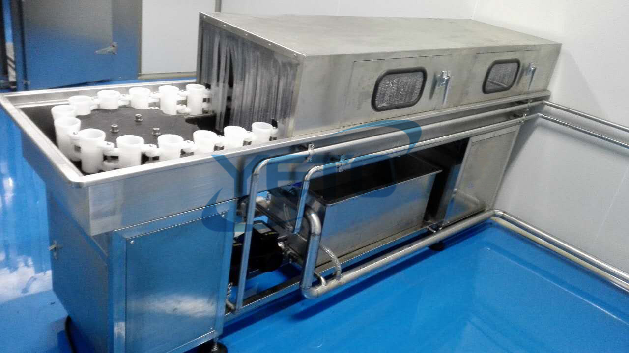 48头全自动触摸屏 洗瓶机 水洗瓶机 膏霜乳液瓶子清洗机