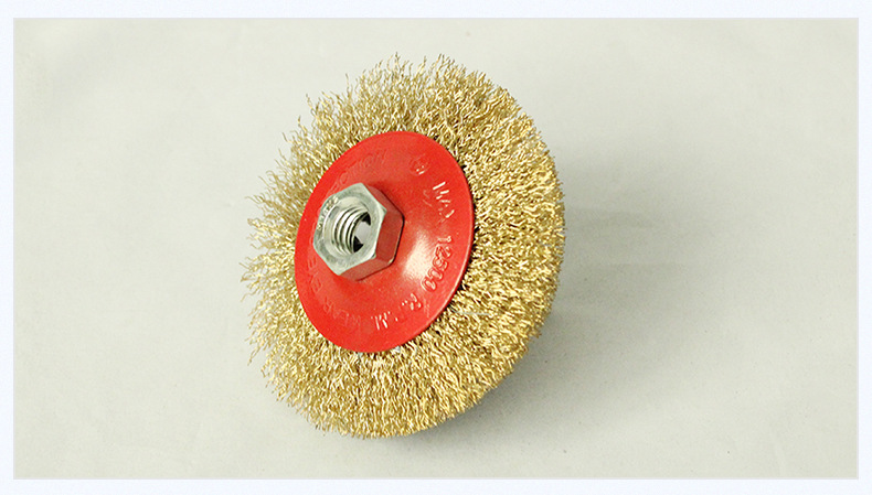 厂家直销罗盘型钢丝轮永康厂家除锈钢丝轮出口钢丝轮铜丝钢丝轮