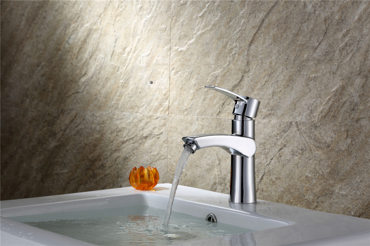 浴嘉卫浴 铜芯单孔面盆洗脸盆洗手混合阀龙头 冷热水龙头批发