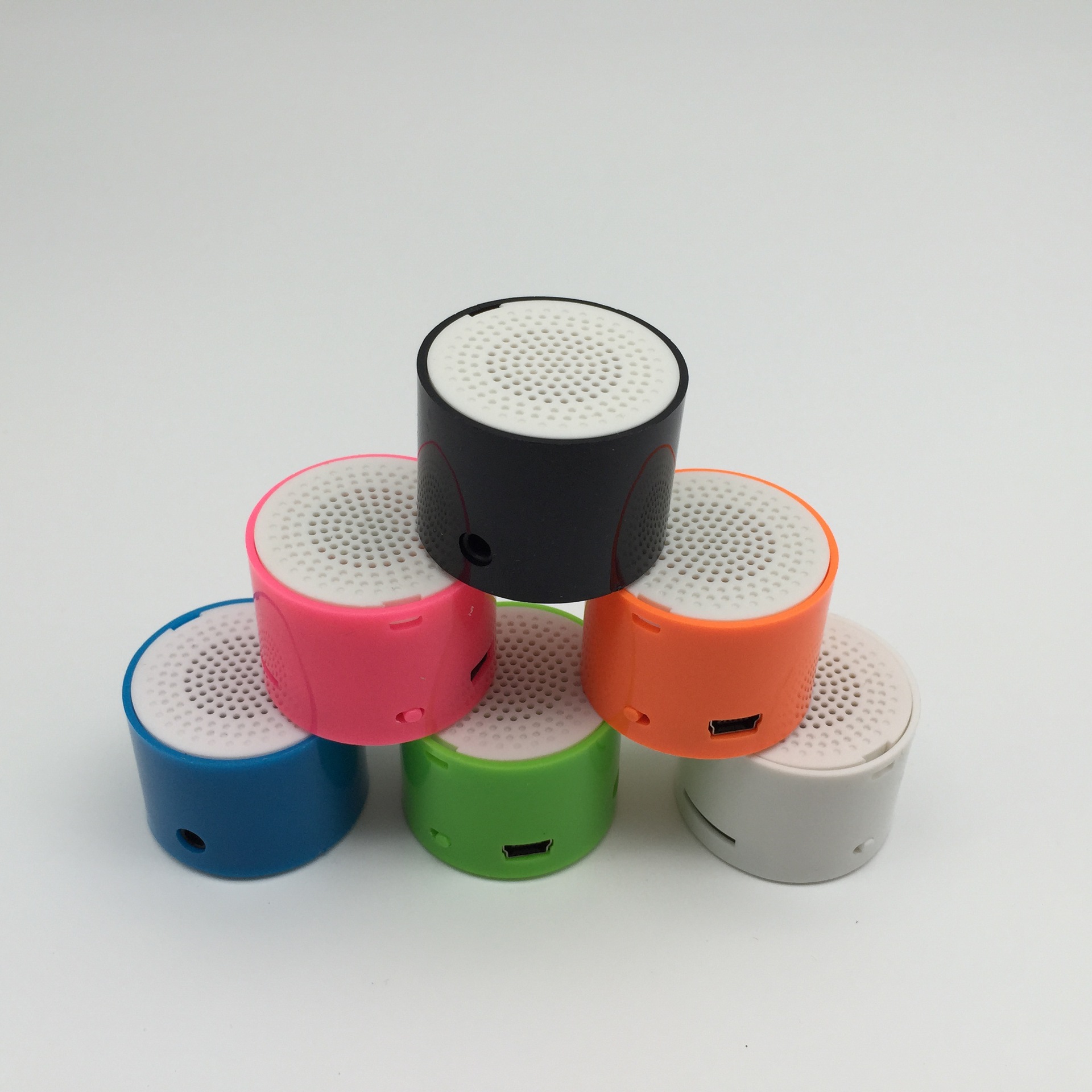 迷你小音箱插卡mp3 圆形外响mp3播放器 学生运动 音乐随身听 mp3