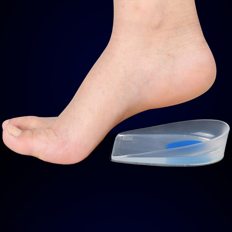 硅胶后跟垫足跟垫骨刺鞋垫足底痛鞋垫脚后跟减震垫跟腱厂家批发